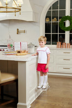 Load image into Gallery viewer, Shepherd Short Set - Worth Ave White w/ Richmond Red
