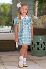 Load image into Gallery viewer, Adaire Dress - Eastpoint Plaid w/ Barrington Blue - Woven
