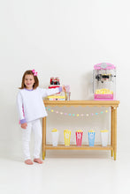 Load image into Gallery viewer, Courtney's Cozy Crewneck - Worth Ave White w/ Palisades Purple &amp; Romany Rose
