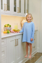 Load image into Gallery viewer, Cassidy Comfy Crewneck Dress - Barrington Blue - Quilted
