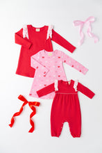 Load image into Gallery viewer, Polly Play Dress - Bitty Bows - Long Sleeve
