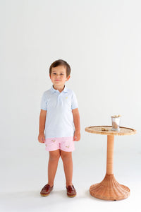 Critter Sheffield Shorts - Palm Beach Pink w/ Horse Embroidery