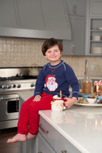 Load image into Gallery viewer, Cassidy Comfy Crewneck - Nantucket Navy w/ Santa
