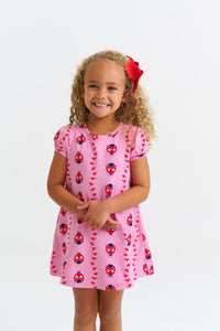 Penny's Play Dress - Ladybug Line Up