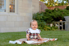 Load image into Gallery viewer, Bea Louise Bubble - Charlie Place Plaid w/ Worth Ave White
