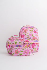 Don't Forget Your Backpack - Grand Cayman Gardens w/ Palm Beach Pink