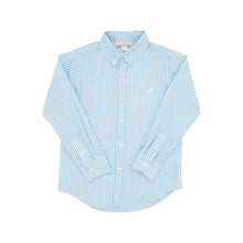 Load image into Gallery viewer, Dean&#39;s List Dress Shirt - Brookline Blue Windowpane
