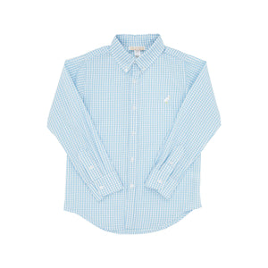 Dean's List Dress Shirt - Brookline Blue Windowpane