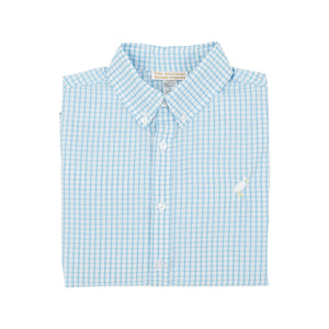 Dean's List Dress Shirt - Brookline Blue Windowpane