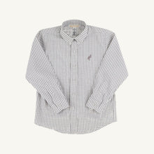 Load image into Gallery viewer, Dean&#39;s List Dress Shirt - Grantley Gray Windowpane
