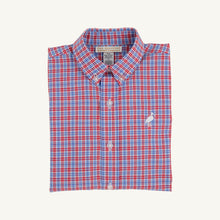 Load image into Gallery viewer, Dean's List Dress Shirt - Lawn Party Plaid - Rolled Sleeves
