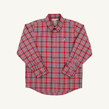 Load image into Gallery viewer, Dean's List Dress Shirt - Woodspoint Plaid w/ Barrington Blue
