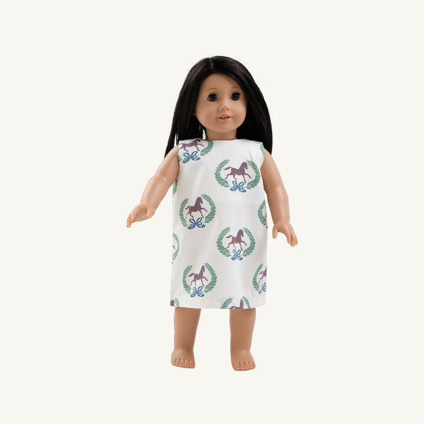 Dolly Annie Apron Dress - Highland Horses