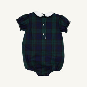 Bradford Romper - Richmond Red Stripe - Long Sleeve