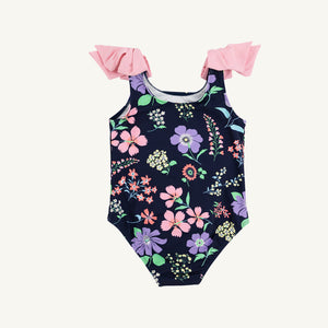 Edisto Beach Bathing Suit - Buckhead Botanicals w/ Pier Party Pink