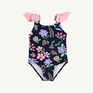 Edisto Beach Bathing Suit - Buckhead Botanicals w/ Pier Party Pink