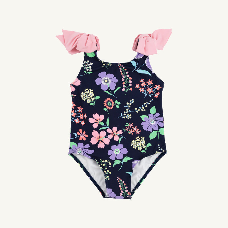 Edisto Beach Bathing Suit - Buckhead Botanicals w/ Pier Party Pink
