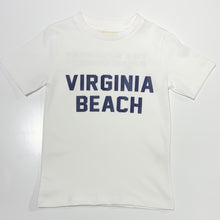 Load image into Gallery viewer, Sir Proper&#39;s City Hopper T-shirt - Virginia Beach - Worth Ave White w/ Nantucket Navy
