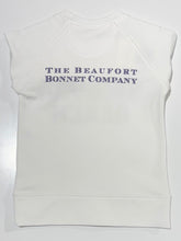 Load image into Gallery viewer, Women's City Hopper Sweatshirt - Virginia Beach - Worth Ave White w/ Navy
