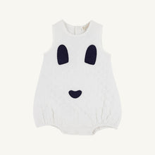 Load image into Gallery viewer, Happy Halloween Costume - Ghost - Worth Ave White w/ Nantucket Navy
