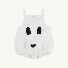 Load image into Gallery viewer, Happy Halloween Costume - Ghost - Worth Ave White w/ Nantucket Navy
