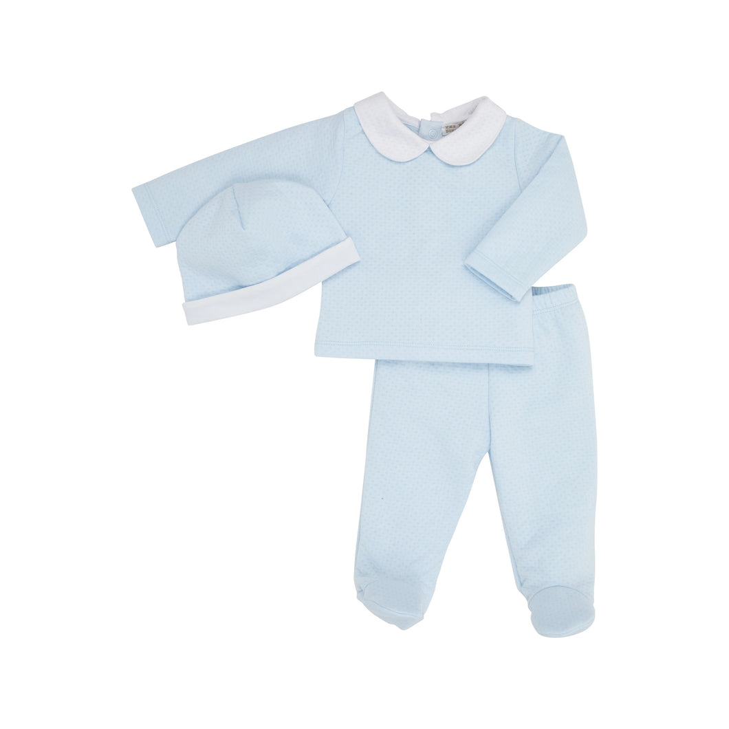 Harts Hold Me Set - Buckhead Blue - Pima Jacquard