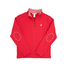 Load image into Gallery viewer, Hayword Half-Zip - Richmond Red w/ Worth Ave White
