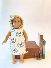 Load image into Gallery viewer, Dolly Annie Apron Dress - Highland Horses
