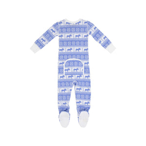 Knox's Night Night - Frosty Fairisle (Blue)