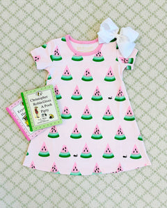 Polly Play Dress - Watermelon Whimsy