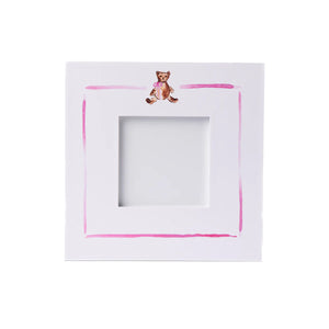 Picture Frame - Teddy Bear - Pink or Blue