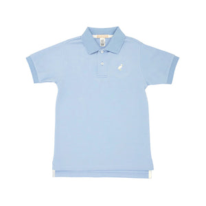 Prim & Proper Polo - Beale Street Blue - Pima - Short Sleeve