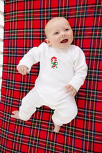 Load image into Gallery viewer, Paxton Playsuit - Palmetto Pearl w/ Candy Cane

