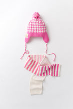 Load image into Gallery viewer, Parrish Pom Pom Hat - Hamptons Hot Pink &amp; Palmetto Pearl Gingham
