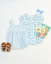Load image into Gallery viewer, Ramona Ruffle Collar Bubble - Handful of Hydrangeas - Pima
