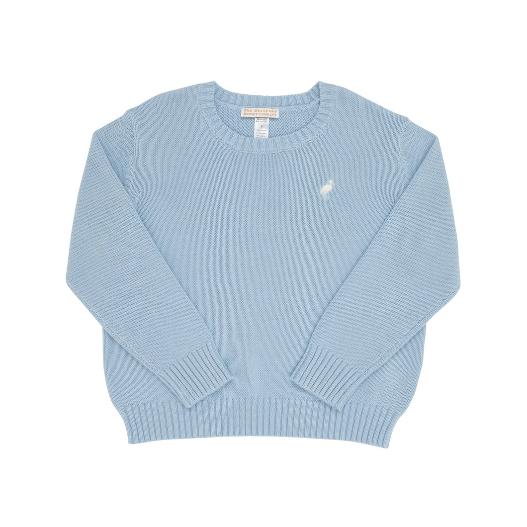 Isaac's Sweater - Barrington Blue w/ Palmetto Pearl