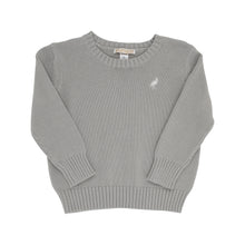 Load image into Gallery viewer, Isaac's Sweater - Grantley Grey w/ Worth Ave White
