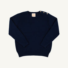 Load image into Gallery viewer, Isabelle's Sweater - Nantucket Navy w/ Buttons
