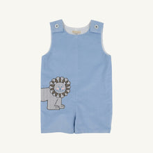 Load image into Gallery viewer, Jack Keene Jon Jon - Beale Street Blue w/ Lion Appliqué - Corduroy
