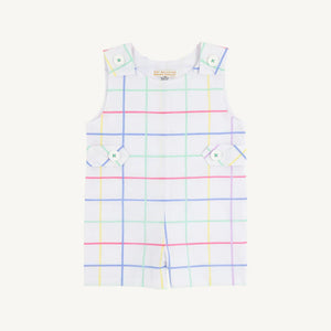 Jack Keene Jon Jon - Water Street Windowpane - Broadcloth