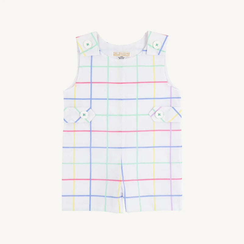 Jack Keene Jon Jon - Water Street Windowpane - Broadcloth
