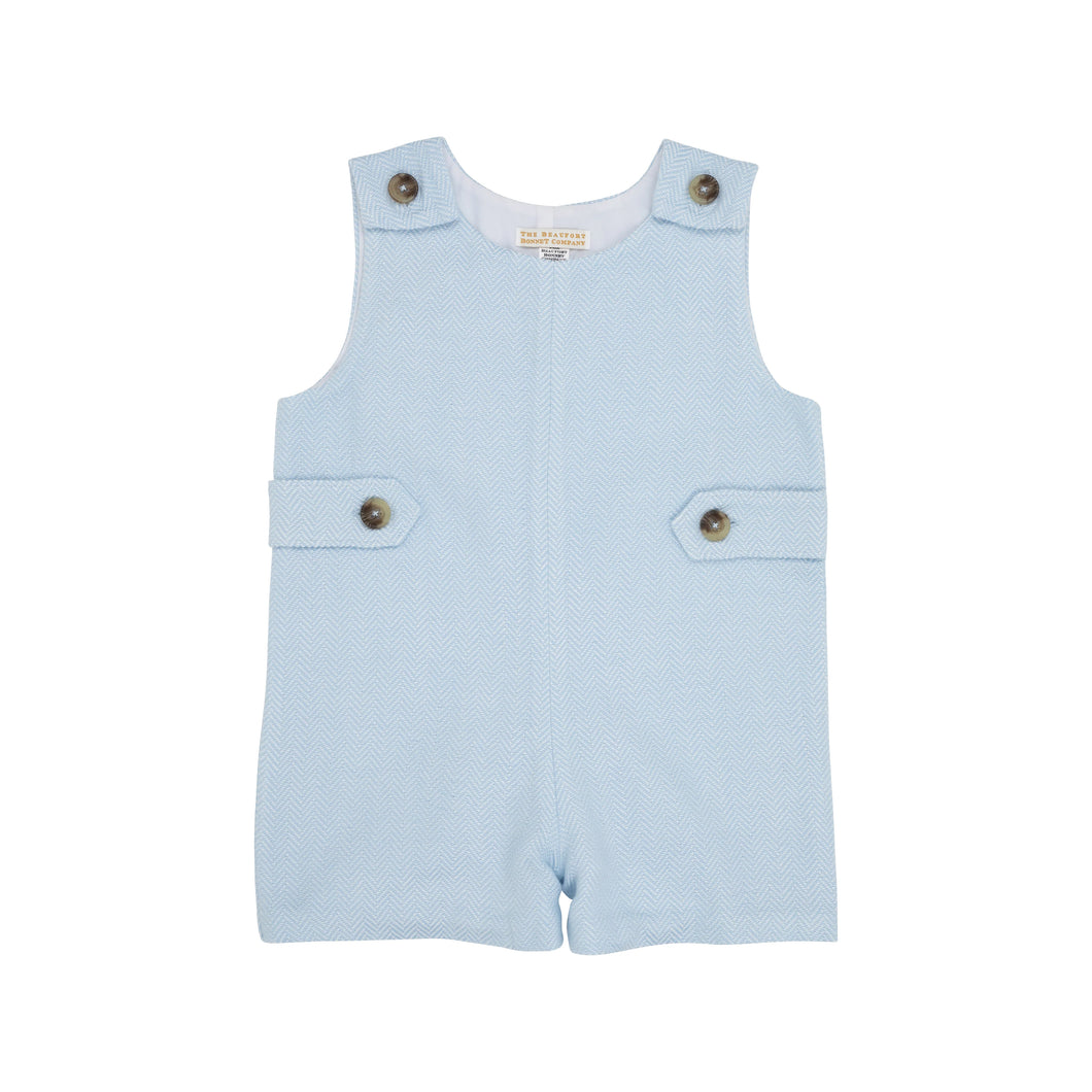 Jack Keene Jon Jon - Beale Street Blue Herringbone