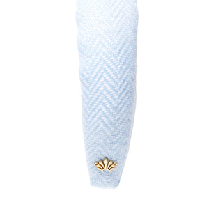 T.B.B.C. x Lele Sadoughi Knotted Headband - Girls' - Beale St. Blue Herringbone