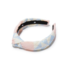 Load image into Gallery viewer, T.B.B.C. x Lele Sadoughi Knotted Headband - Girls&#39; - Cobble Court Quilt
