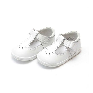 L'Amour Shoes - Dottie Mary Janes - White