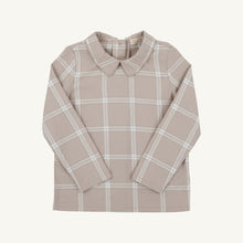 Load image into Gallery viewer, Peter Pan Collar Shirt - Thompson Park Plaid - Long Sleeve - Flannel
