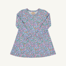Load image into Gallery viewer, Polly Play Dress - Mountain Brook Mini Floral (Coral) - Long Sleeve - Pima
