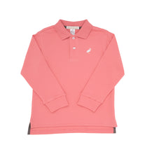 Load image into Gallery viewer, Prim &amp; Proper Polo - Parrot Cay Coral - Long Sleeve
