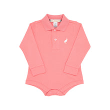 Load image into Gallery viewer, Prim &amp; Proper Polo - Parrot Cay Coral - Long Sleeve
