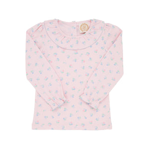 Ramona Ruffle Collar Shirt - I Pick You - Long Sleeve